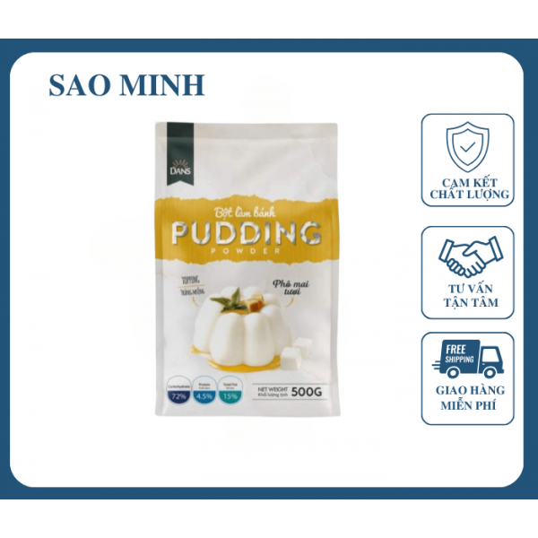 Bột Pudding Phô Mai DANS 500g